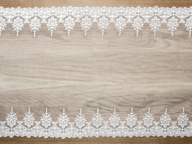 Spitze, altweiß, 0,45 x 9m (1 Stk. / 9 lfm) - FeierGlanz